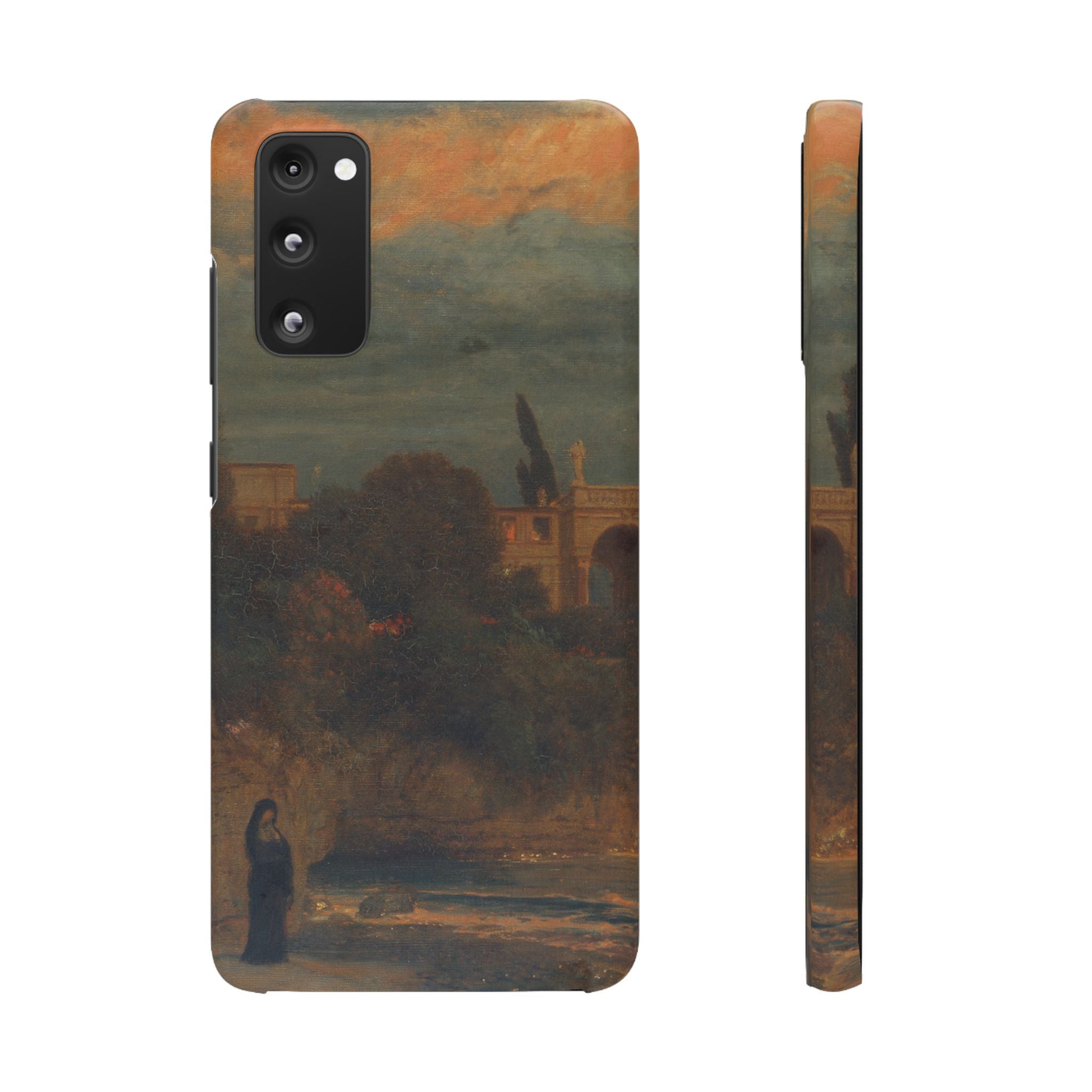 Villa by the Sea by Arnold Böcklin - Samsung Slim Case