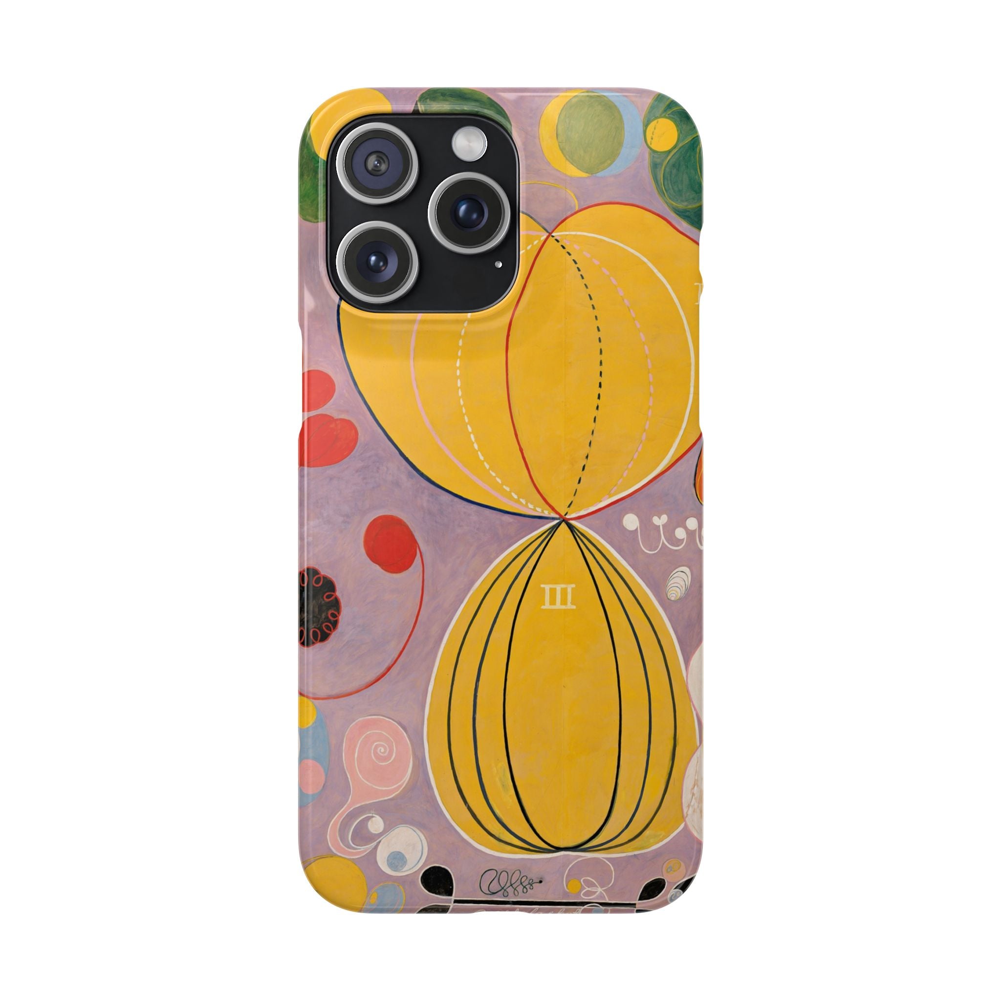 The Ten Largest No. 7, Adulthood by Hilma af Klint - iPhone Slim Case