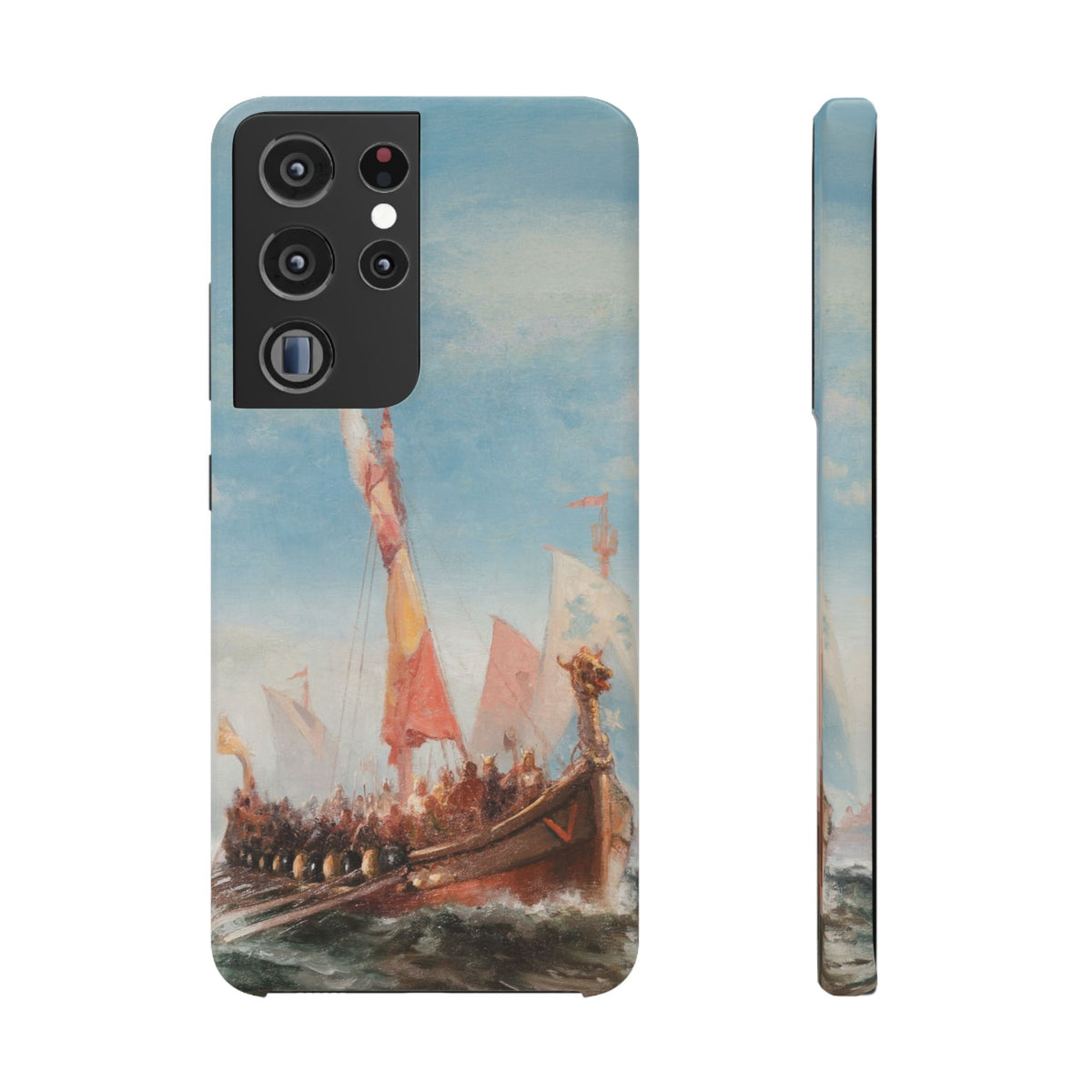 Viking Armada by Edward Moran - Samsung Slim Case