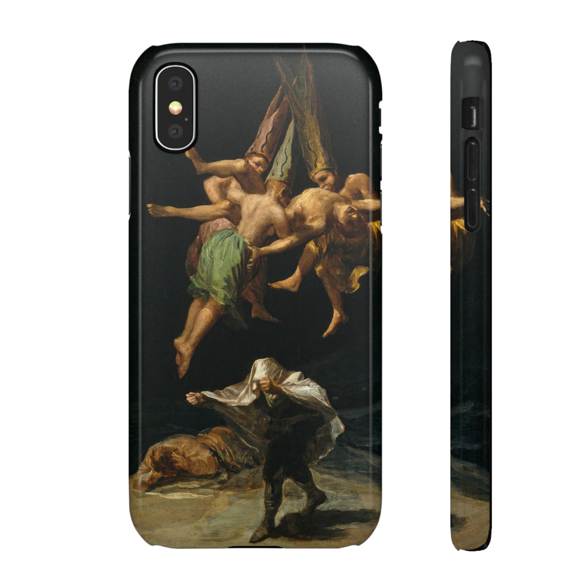 Witches’ Flight by Francisco de Goya - iPhone Slim Case