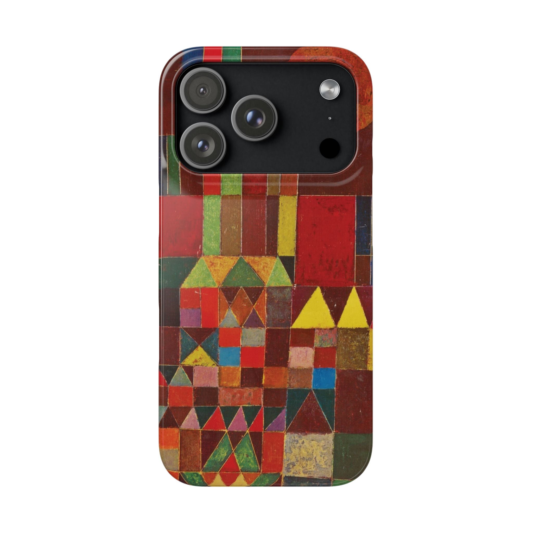 Castle and Sun by Paul Klee - iPhone Slim Case