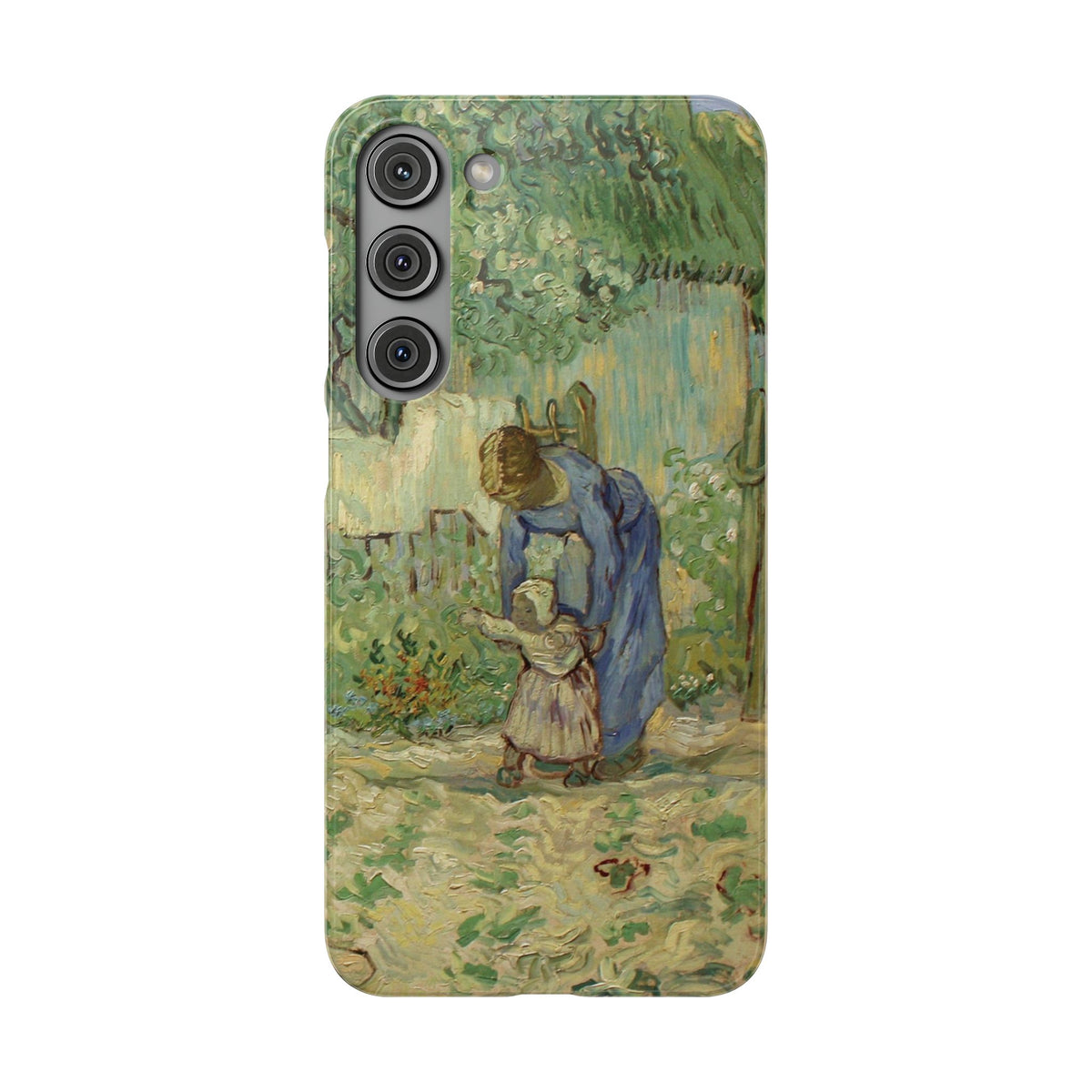 First Steps after Millet by Vincent van Gogh - Samsung Slim Case