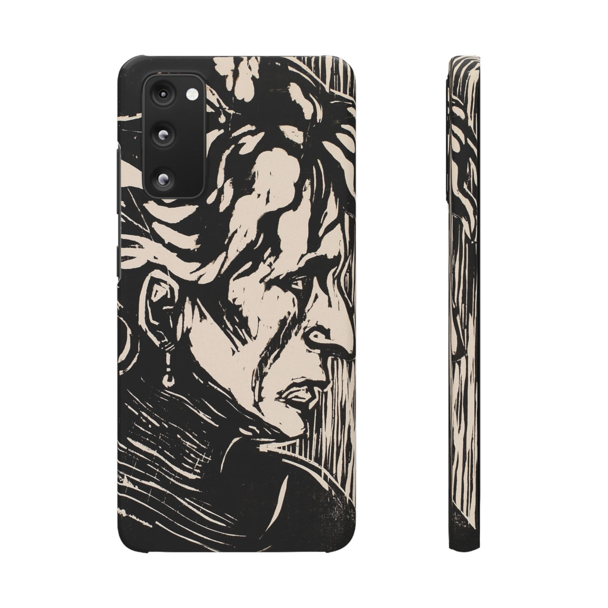 Portrait of an Elderly Lady by Edvard Munch - Samsung Slim Case