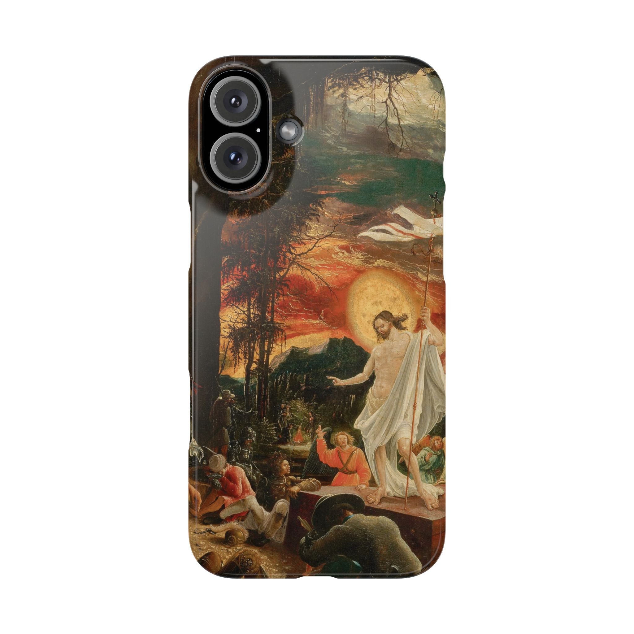Resurrection of Christ by Albrecht Altdorfer - iPhone Slim Case