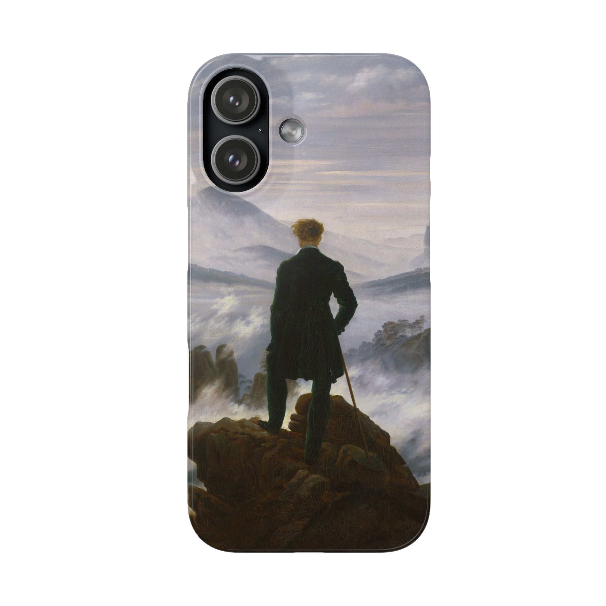 The Wanderer above the Sea of Fog by Caspar David Friedrich - iPhone Slim Case