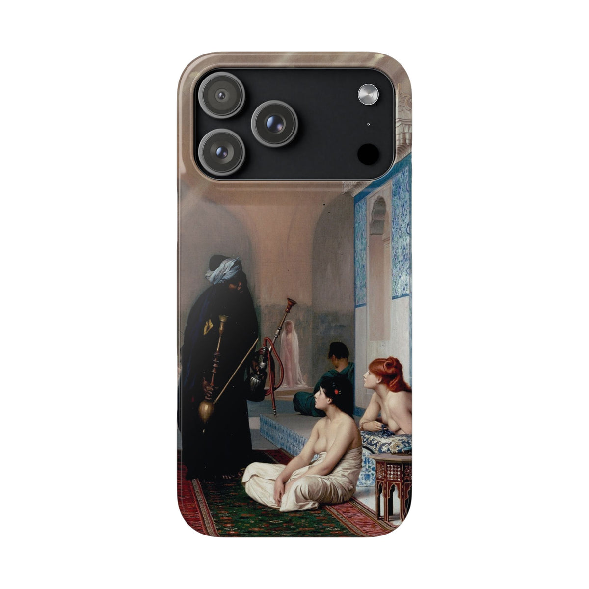 Pool in a Harem by Jean-Leon Gerome - iPhone Slim Case