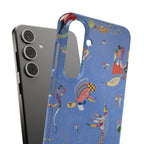 Sky Blue by Vasily Kandinsky - Samsung Slim Case