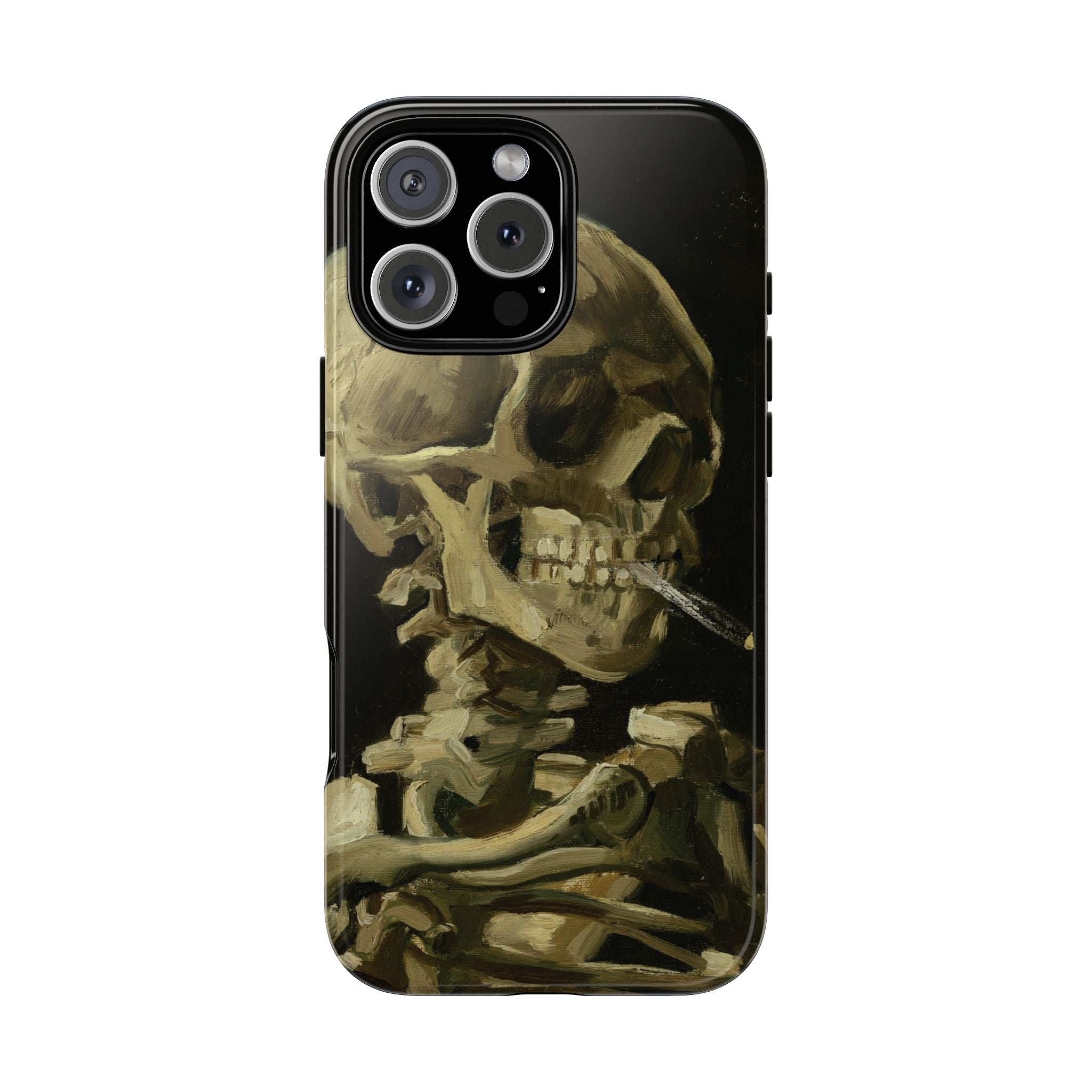 Head of a Skeleton with a Burning Cigarette by Vincent van Gogh - iPhone Tough Case