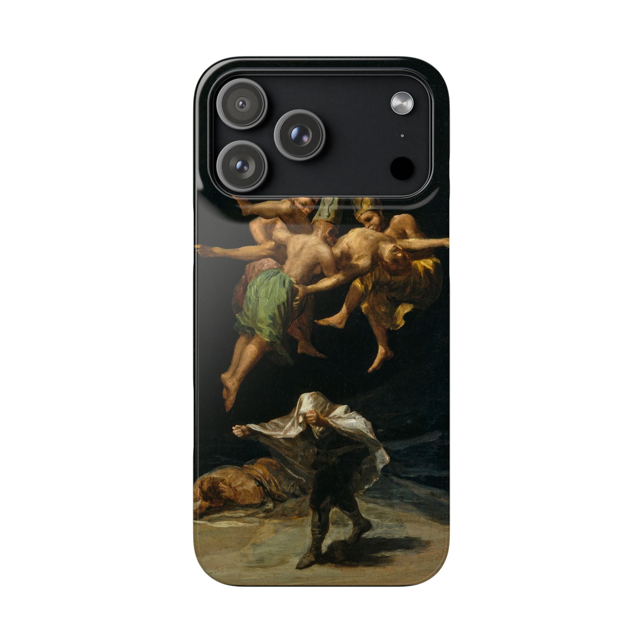 Witches’ Flight by Francisco de Goya - iPhone Slim Case