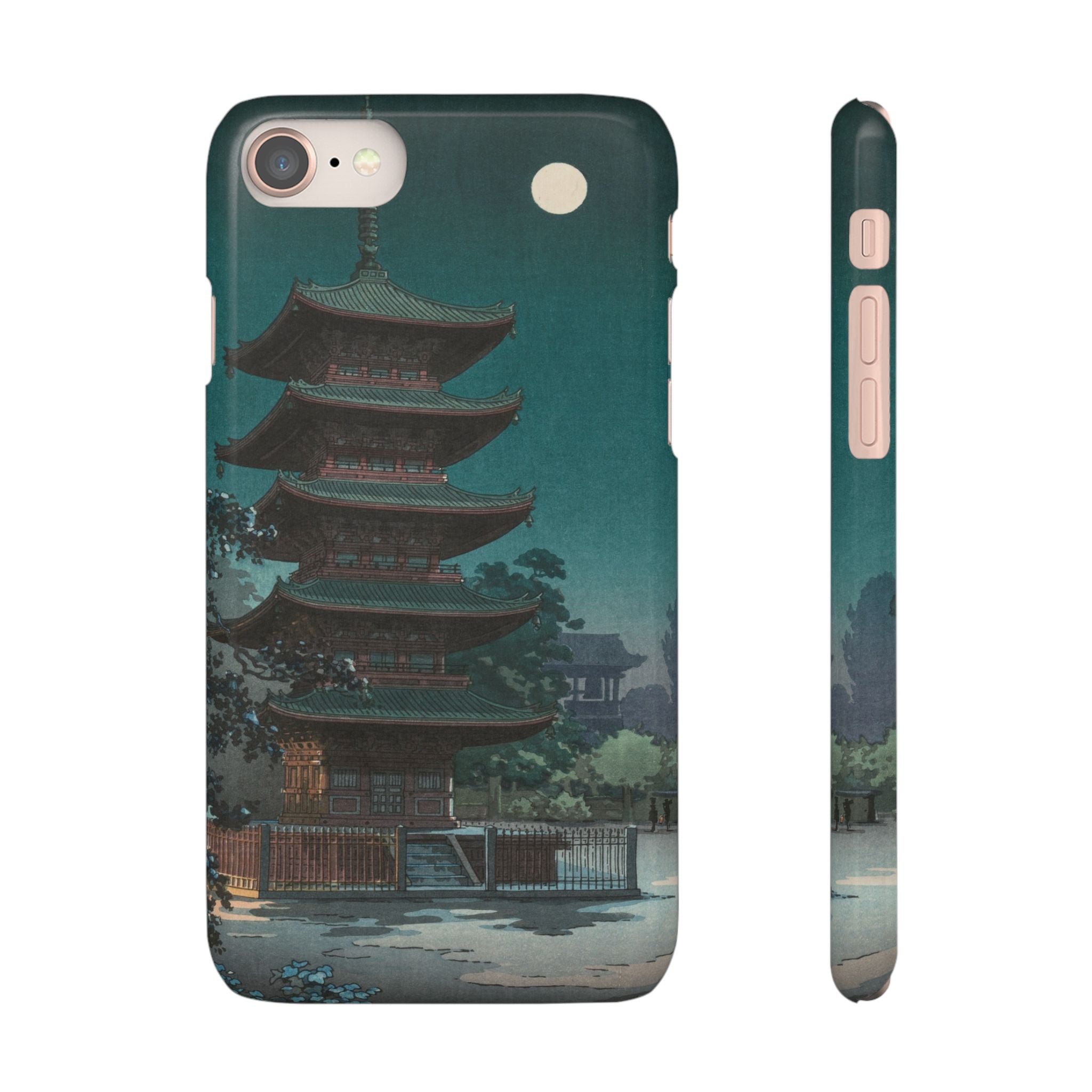 Asakusa Kinryuzan Temple by Tsuchiya Koitsu - iPhone Slim Case