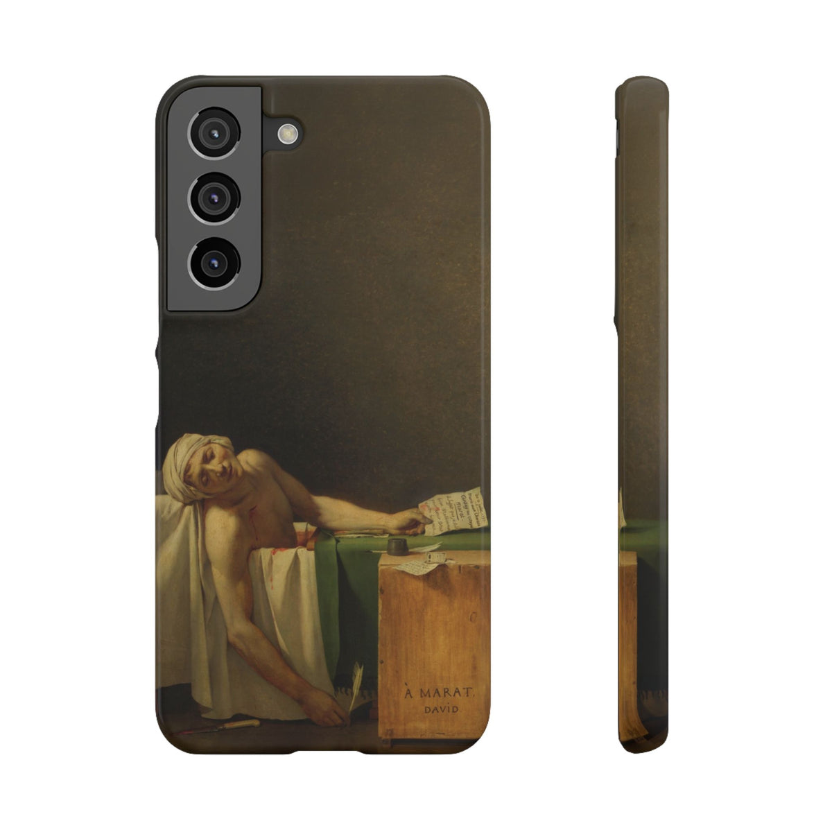 The Death of Marat by Jacques-Louis David - Samsung Slim Case