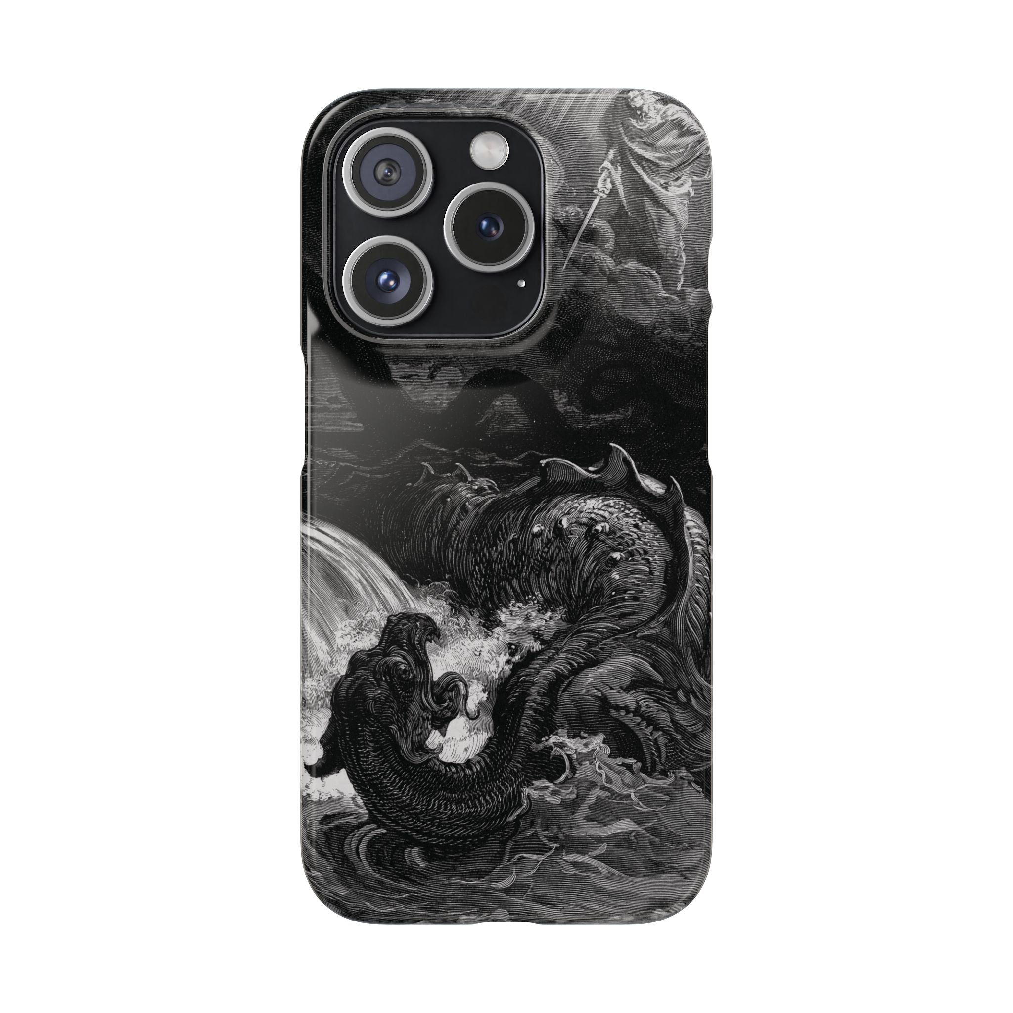 The Destruction of Leviathan by Gustave Doré - iPhone Slim Case