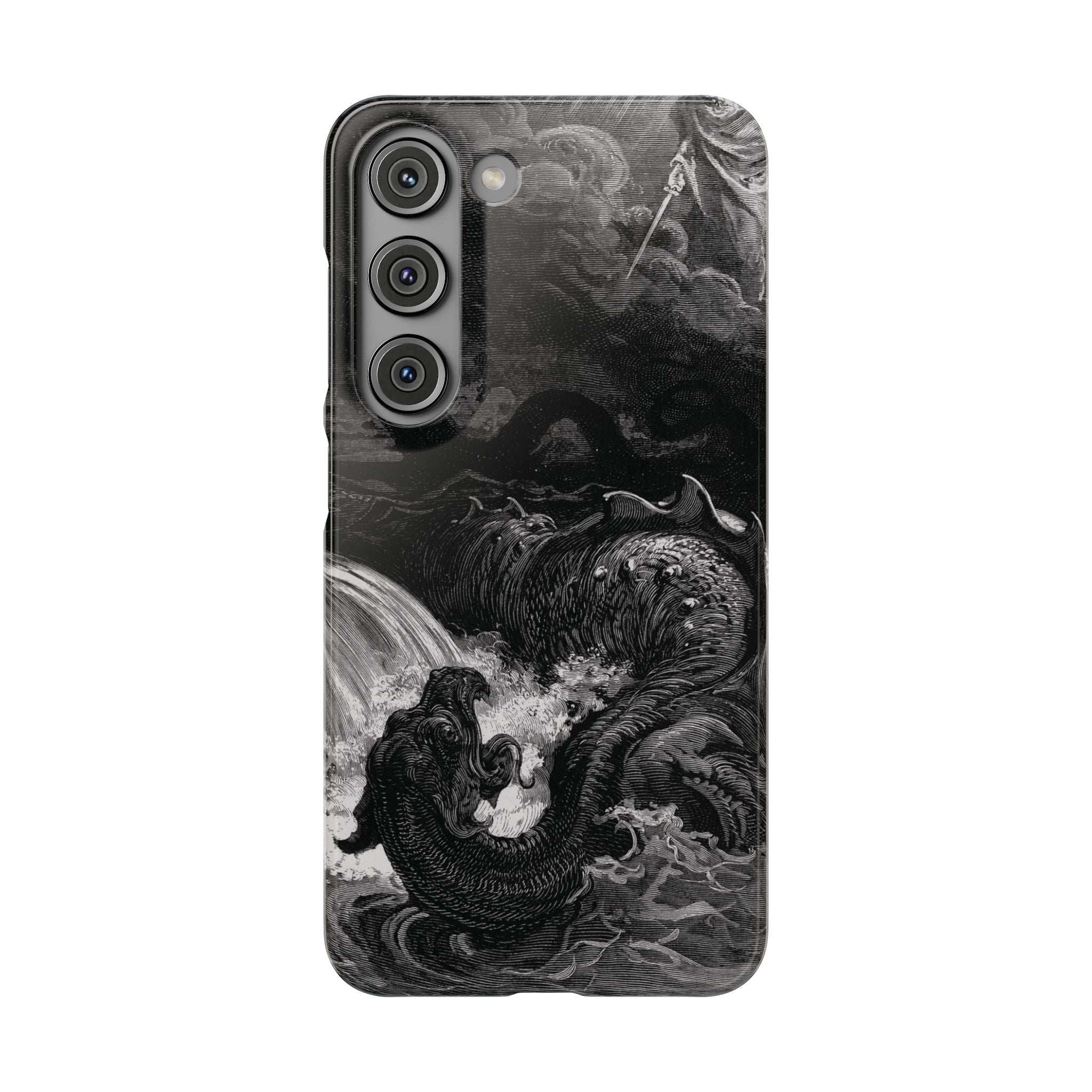 The Destruction of Leviathan by Gustave Doré - Samsung Slim Case