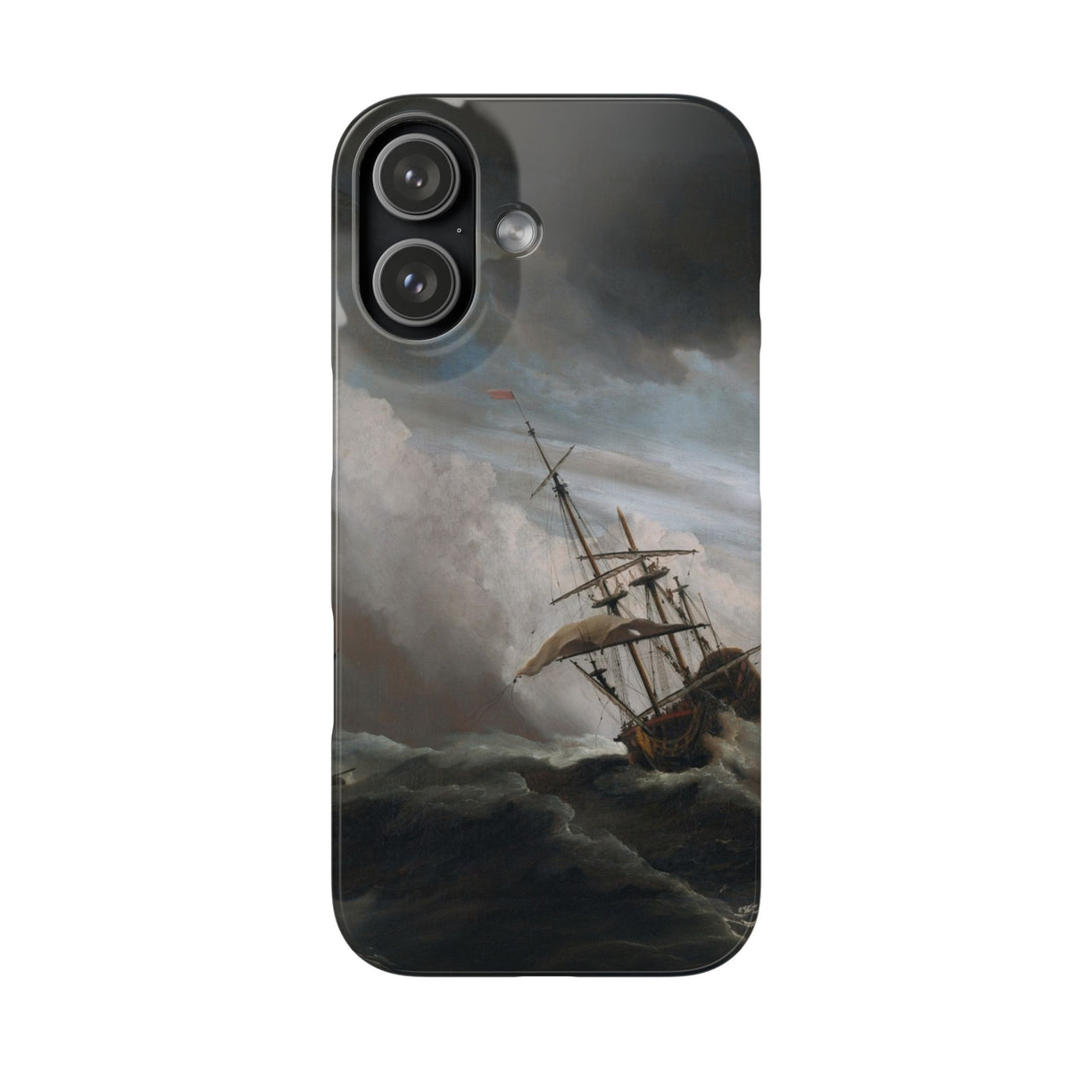The Gust by Willem van de Velde - iPhone Slim Case