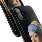 Mädchen mit dem Perlenohrring von Johannes Vermeer – Robuste iPhone-Hülle