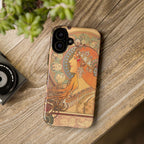 Zodiac by Alphonse Mucha - iPhone Tough Case