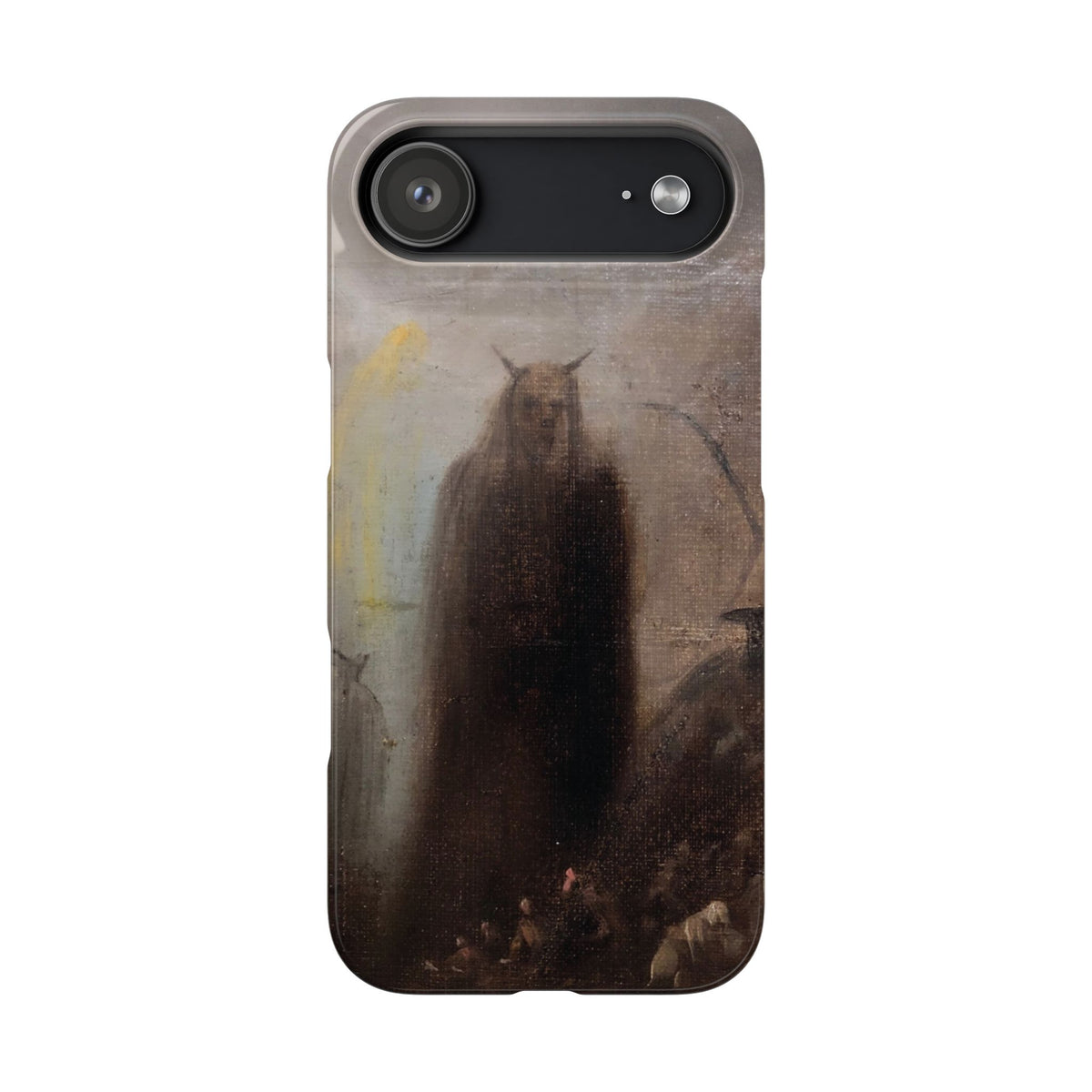 Ghostly Vision by Francisco Goya - iPhone Slim Case