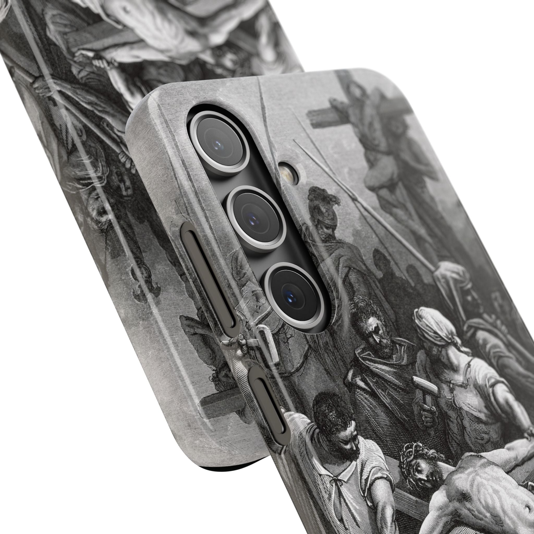 Crucifixion of Jesus by Gustave Doré - Samsung Slim Case