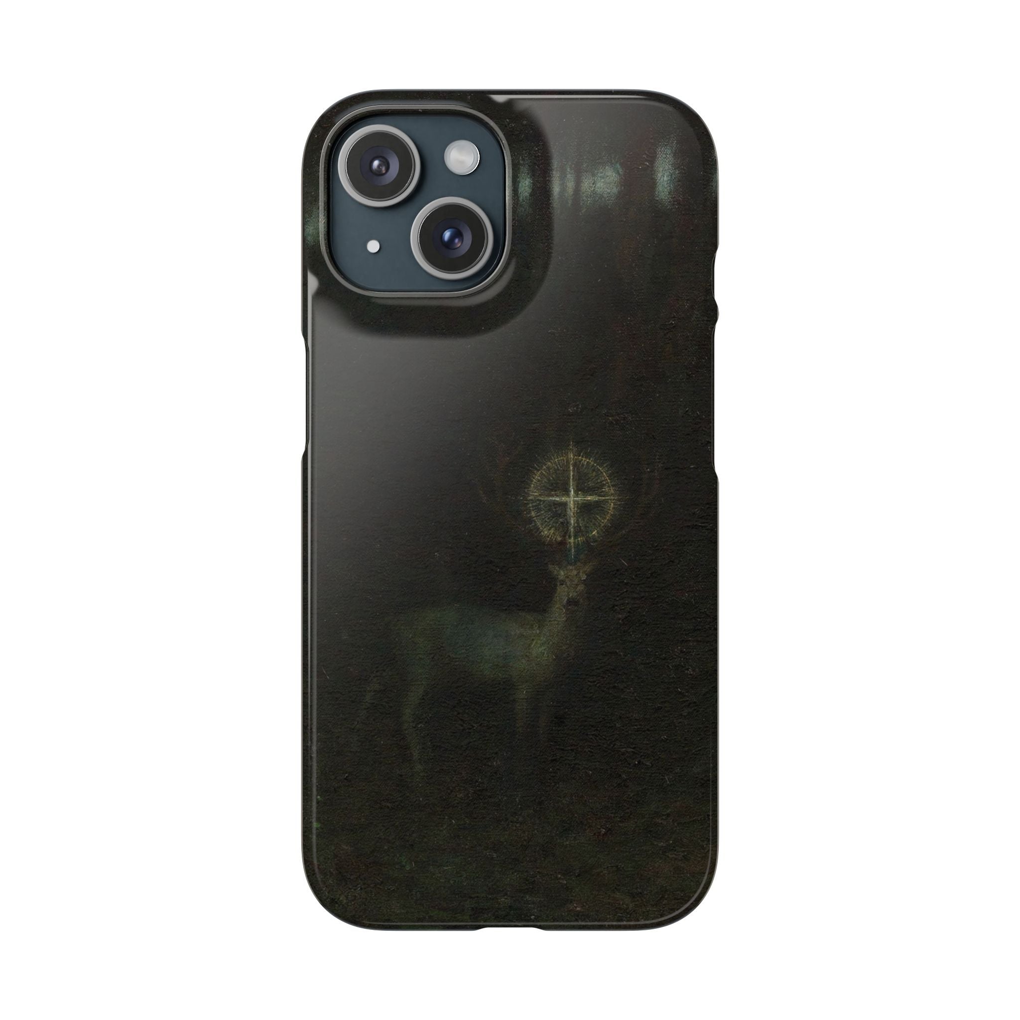 The Vision of Saint Hubert by Franz von Stuck - iPhone Slim Case
