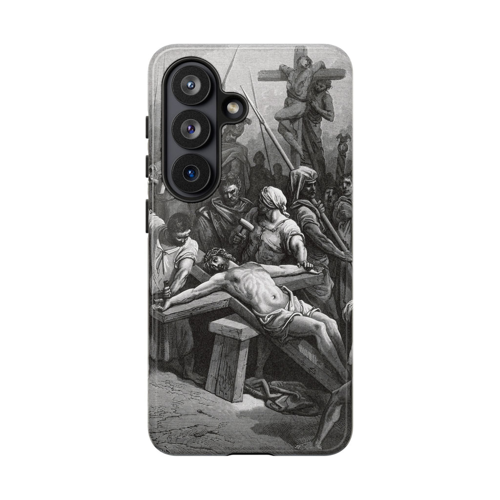 Crucifixion of Jesus by Gustave Doré - Samsung Tough Case