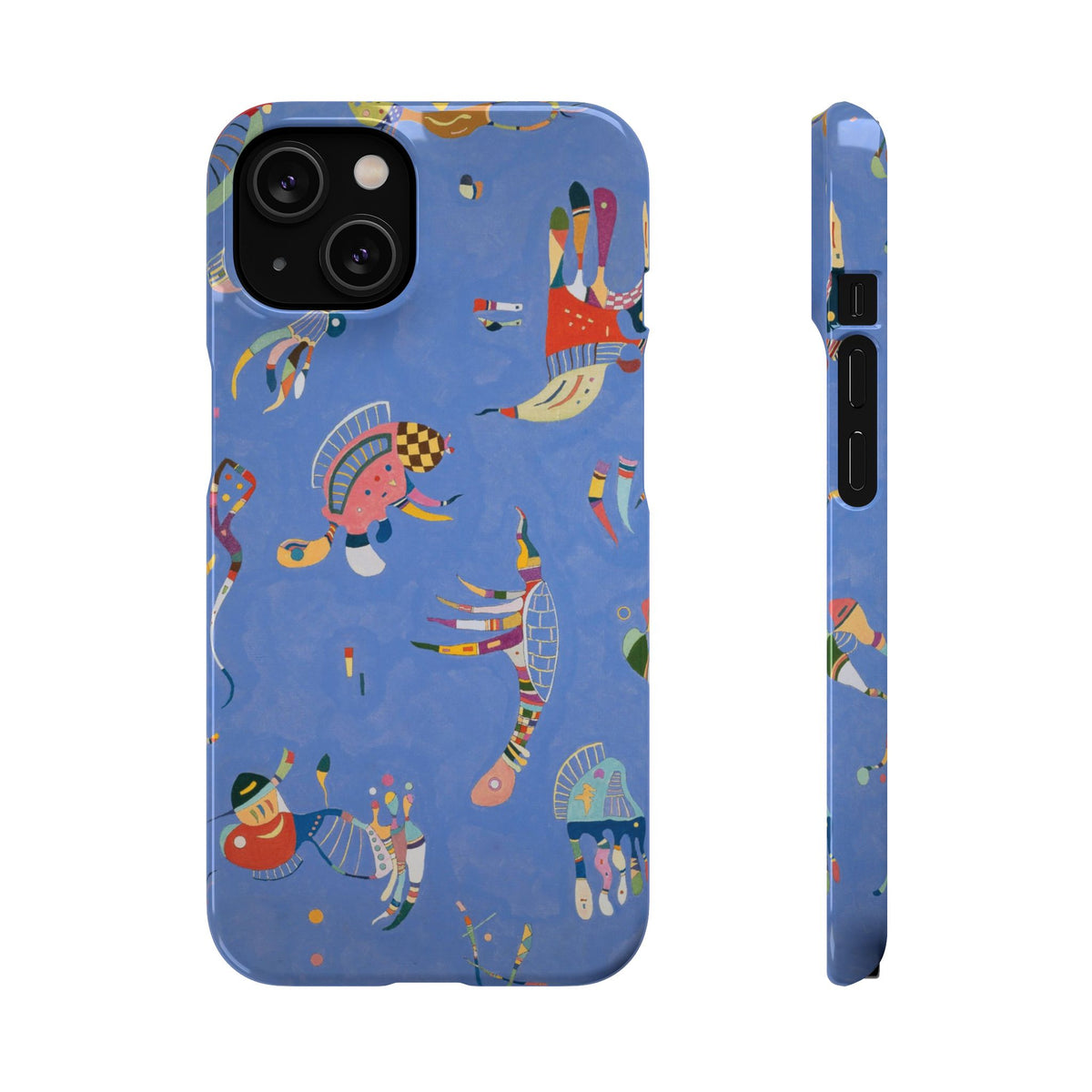 Sky Blue by Vasily Kandinsky - iPhone Slim Case