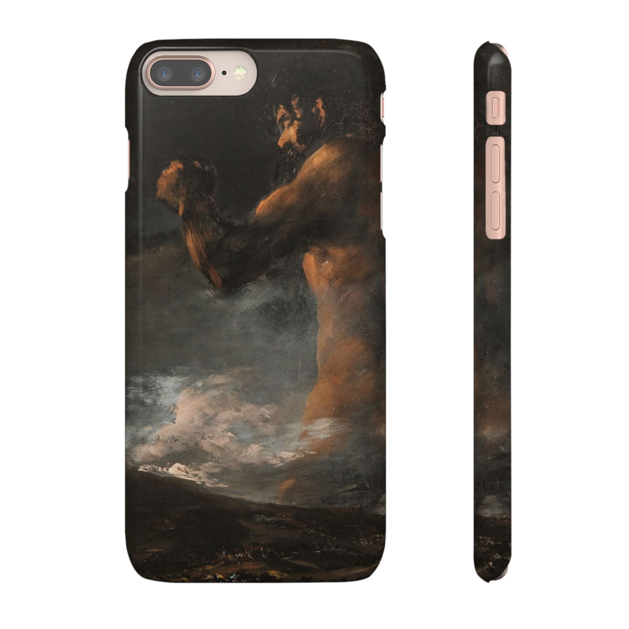 The Colossus by Francisco de Goya - iPhone Slim Case