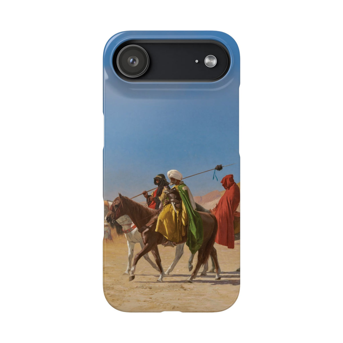 Riders Crossing The Desert by Jean-Leon Gerome - iPhone Slim Case