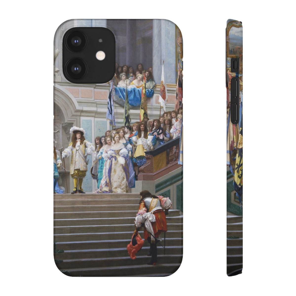 Reception du Grand Conde par Louis XIV by Jean-Leon Gerome - iPhone Slim Case