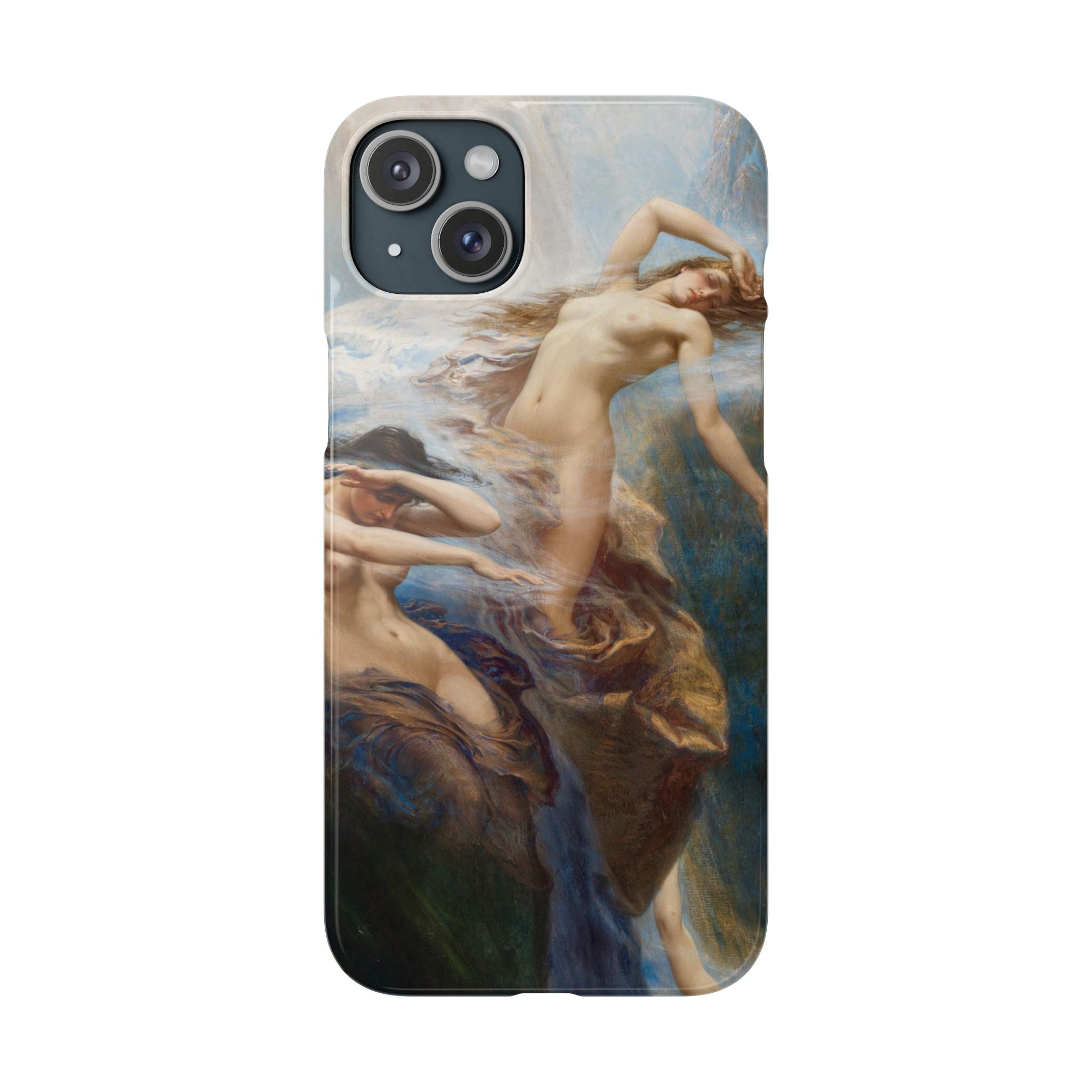The Mountain Mists by Herbert James Draper - iPhone Slim Case
