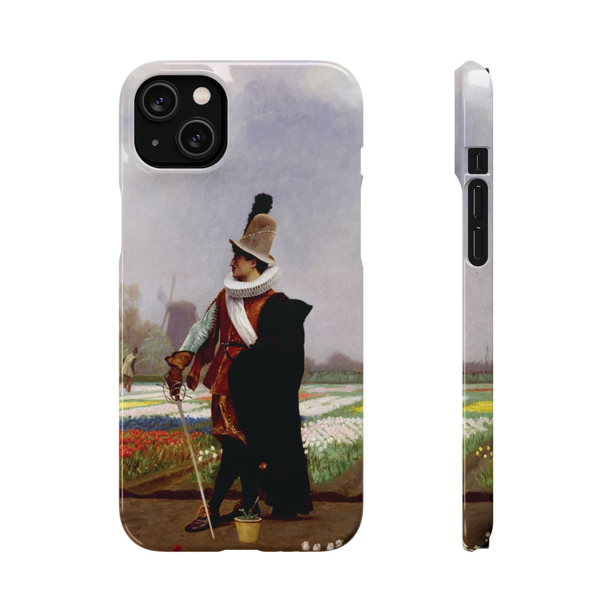 The Tulip Folly by Jean-Leon Gerome - iPhone Slim Case