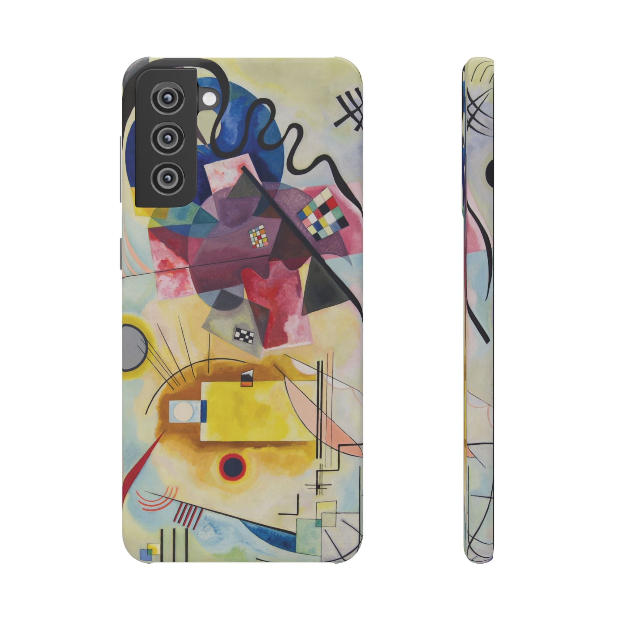 Yellow-Red-Blue by Vasily Kandinsky - Samsung Slim Case