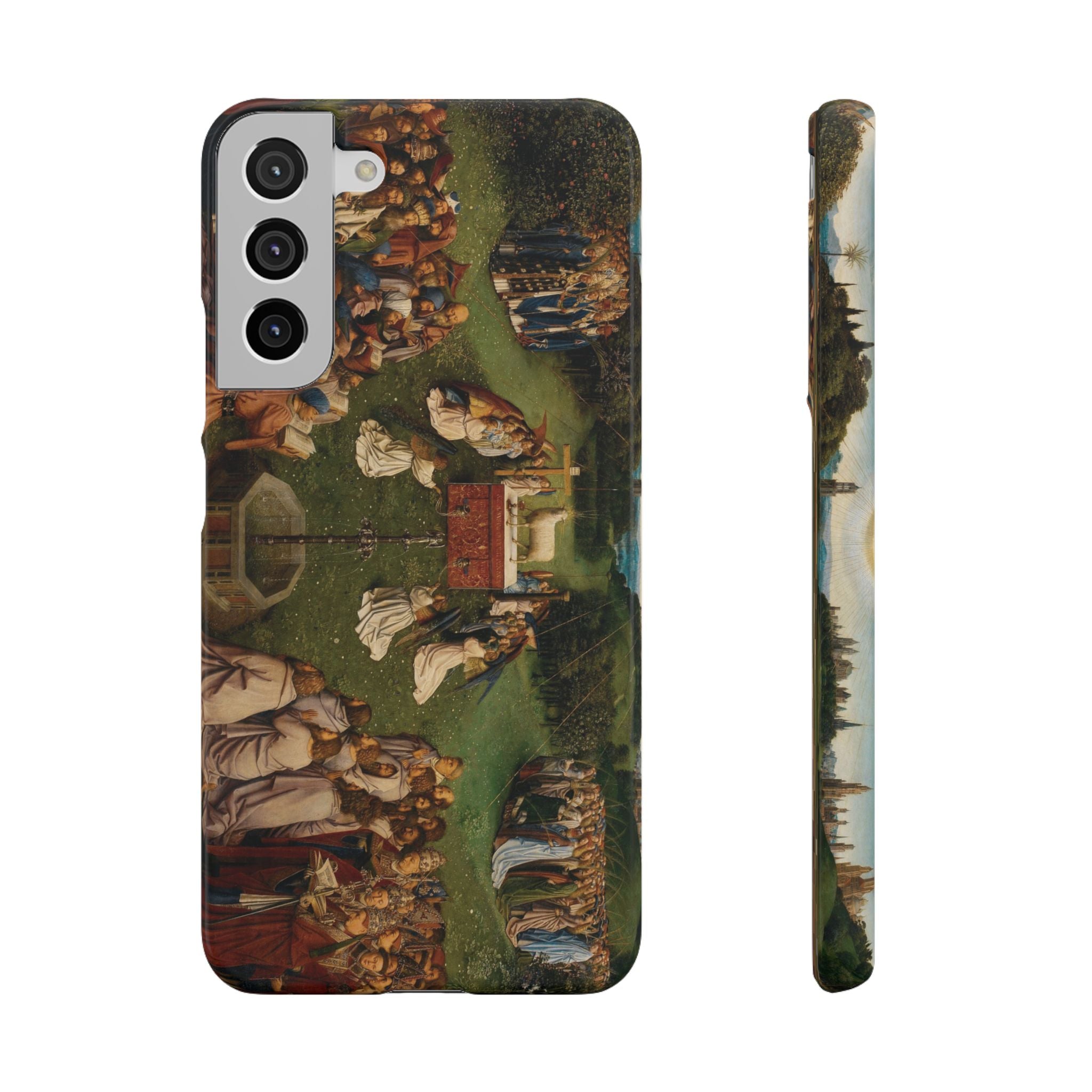 Adoration of the Lamb from the Ghent Altarpiece by Hubert van Eyck - Samsung Slim Case