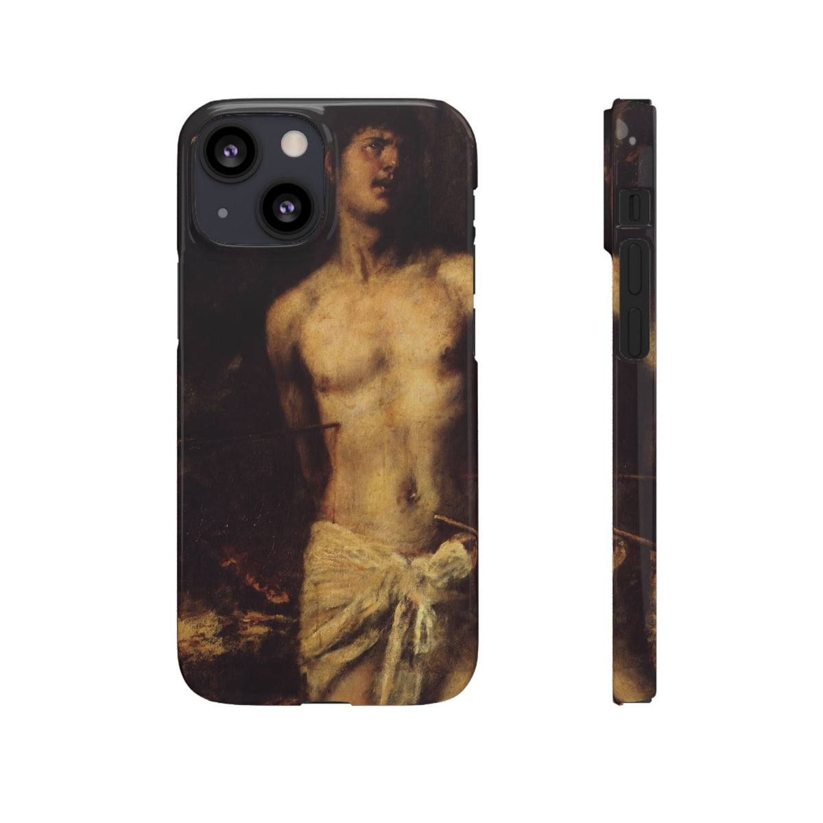 Saint Sebastian by Titian - iPhone Slim Case