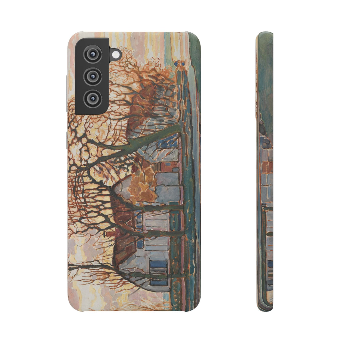 Farm near Duivendrecht by Piet Mondrian - Samsung Slim Case