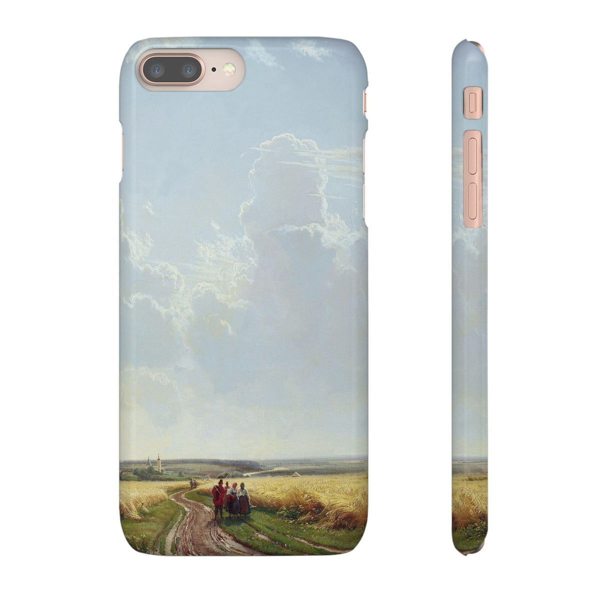 Midday in the Neighbourhood of Moscow by Ivan Ivanovich Shishkin - iPhone Slim Case