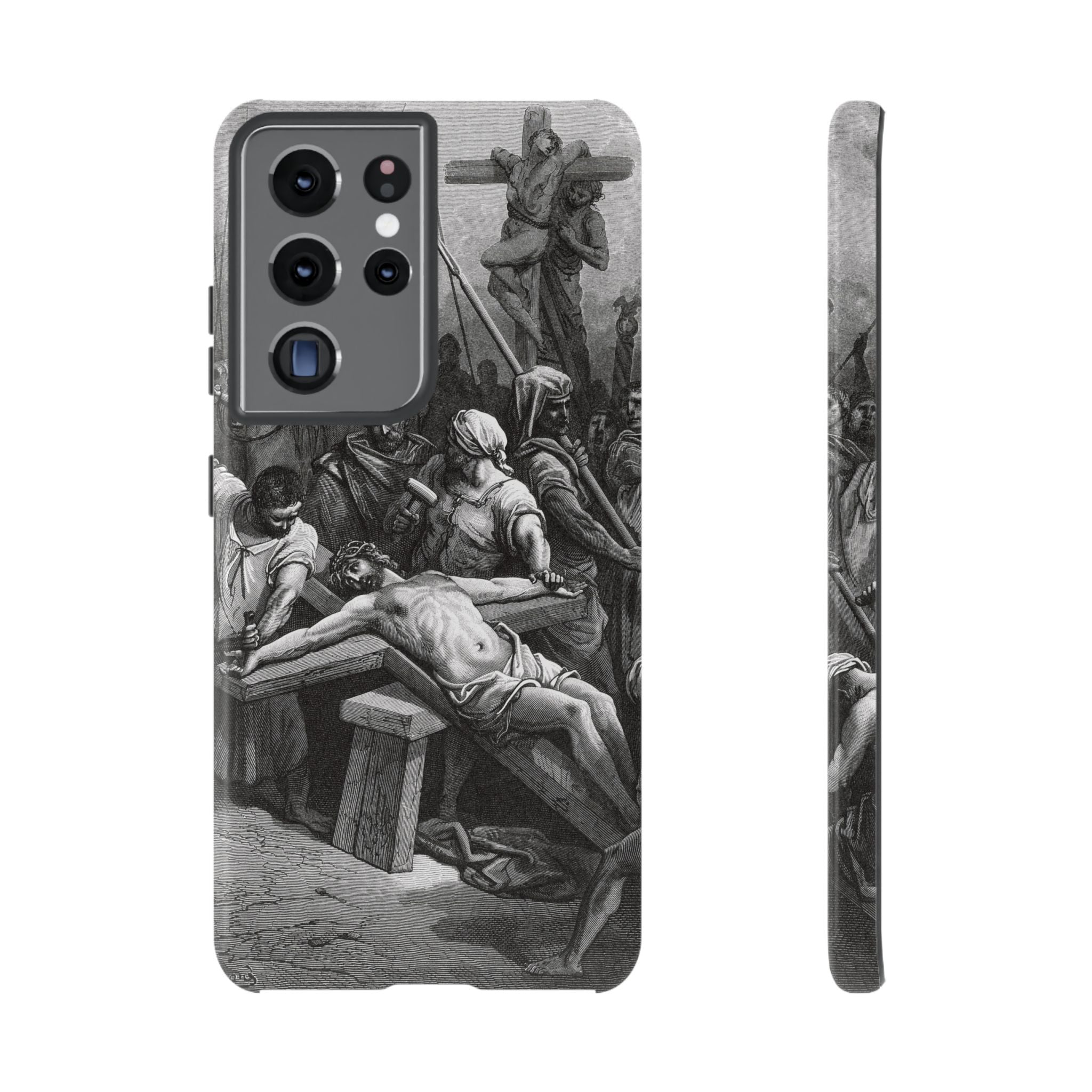 Crucifixion of Jesus by Gustave Doré - Samsung Tough Case