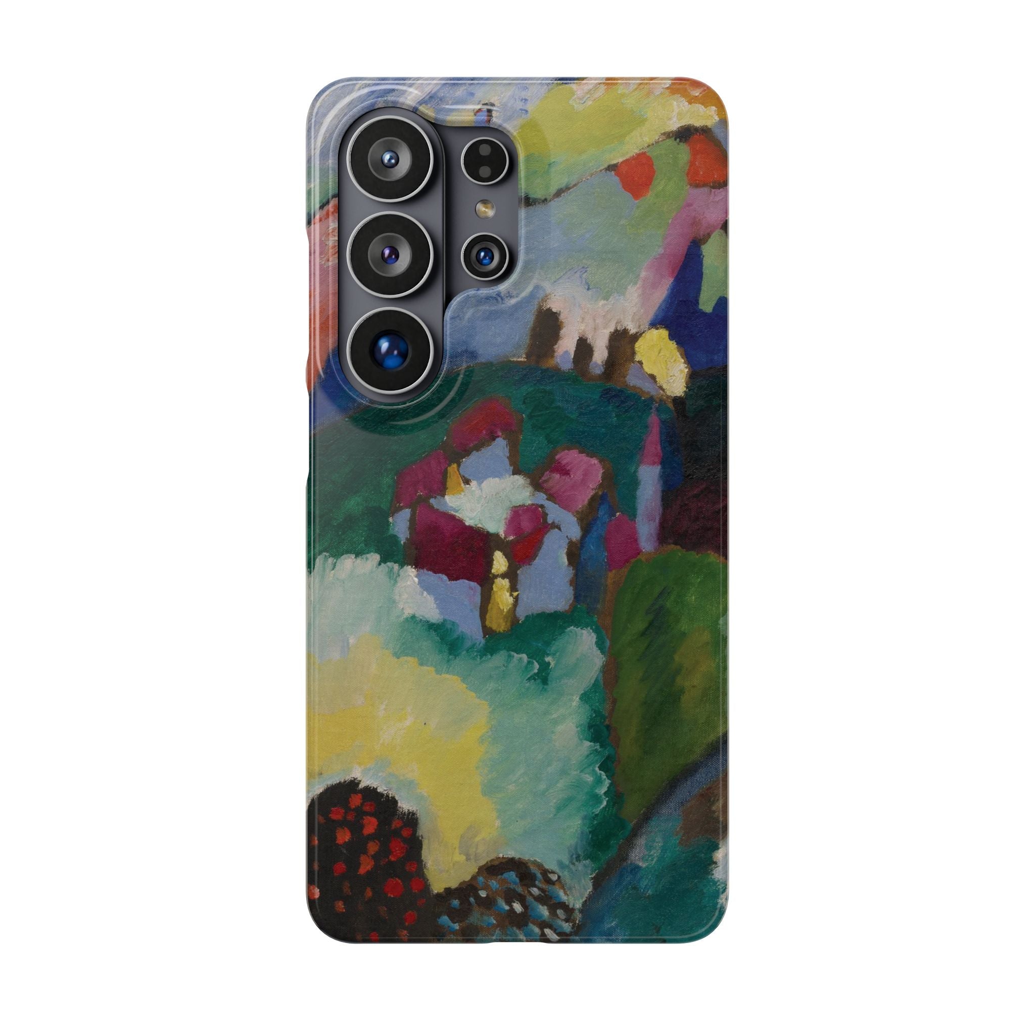 Landscape with Factory Chimney by Vasily Kandinsky - Samsung Slim Case