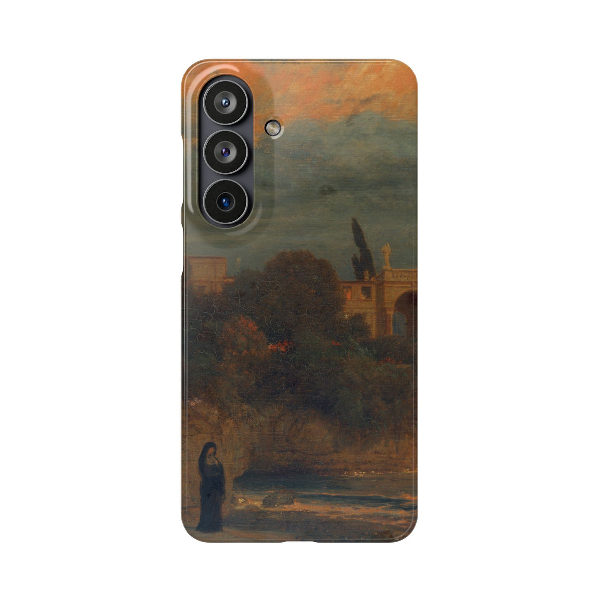 Villa by the Sea by Arnold Böcklin - Samsung Slim Case