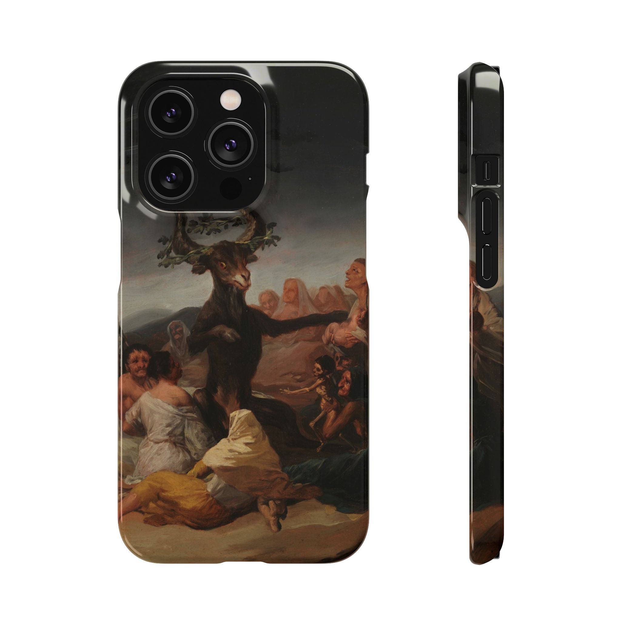 Witches’ Sabbath by Francisco de Goya - iPhone Slim Case