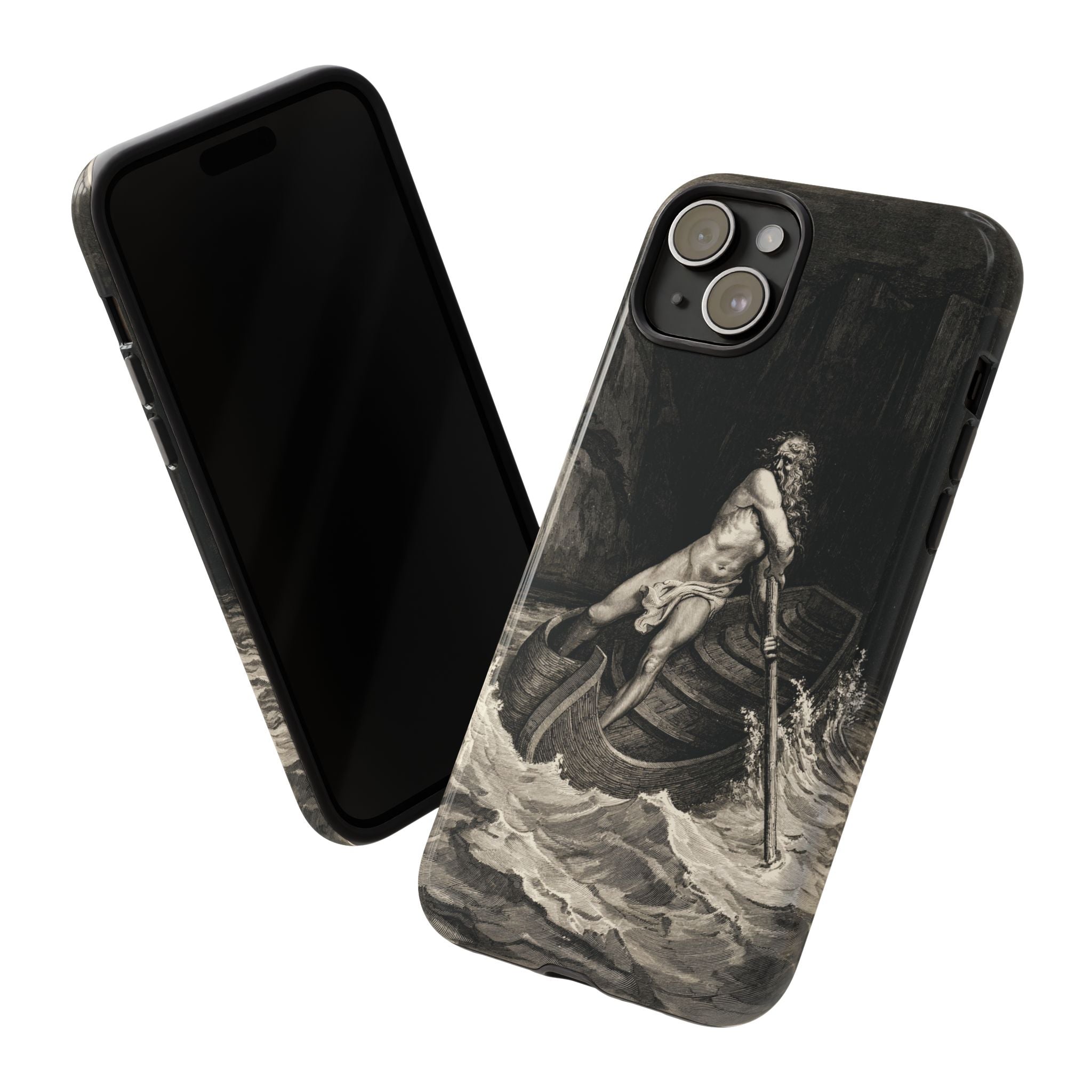 Canto III - Charon by Gustave Doré - iPhone Tough Case