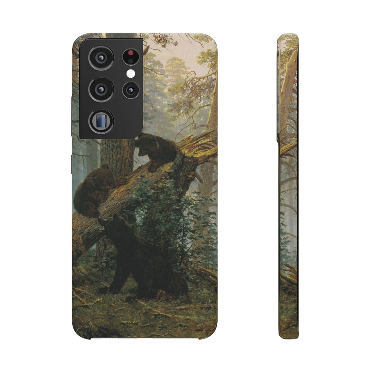 Morning in a Pine Forest by Ivan Ivanovich Shishkin - Samsung Slim Case