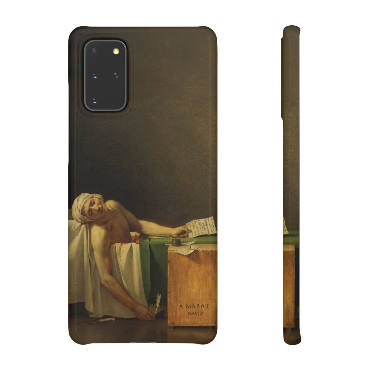 The Death of Marat by Jacques-Louis David - Samsung Slim Case