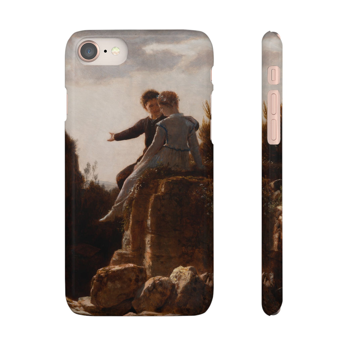 The Honeymoon by Arnold Böcklin - iPhone Slim Case