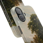 Swiss Landscape by Ivan Ivanovich Shishkin - iPhone Slim Case