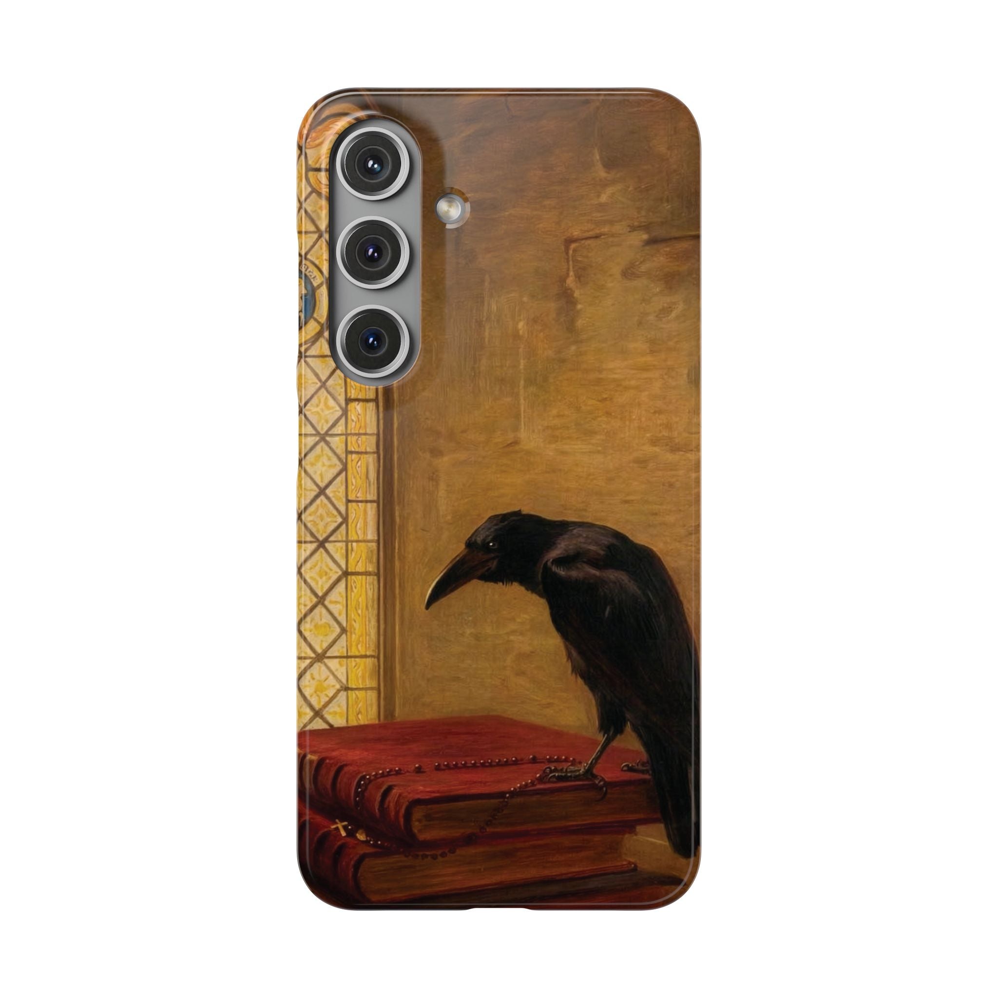 A Saint, from Jackdaw of Rheims by Briton Riviere - Samsung Slim Case