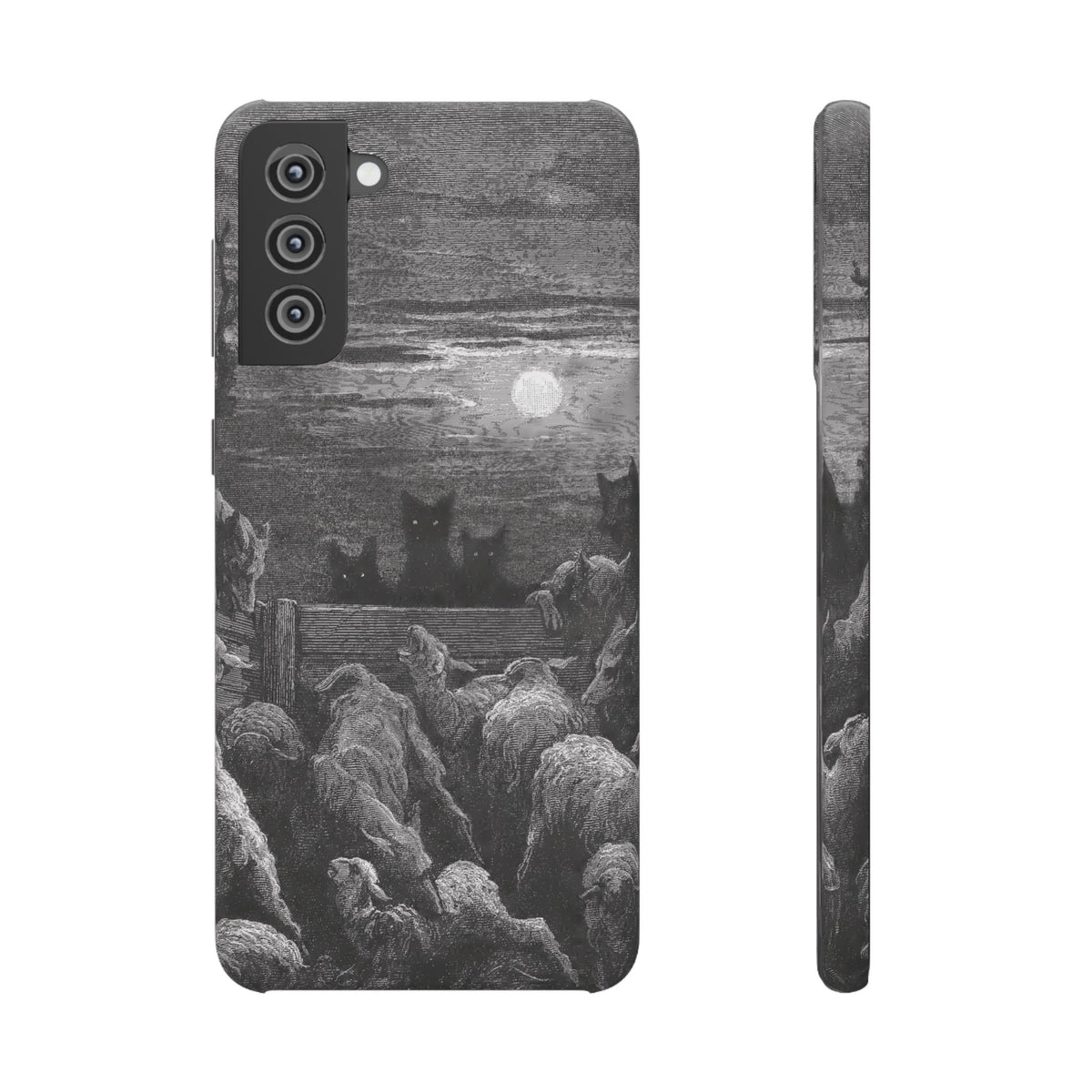 The Wolves and The Sheep by Gustave Dore - Samsung Slim Case