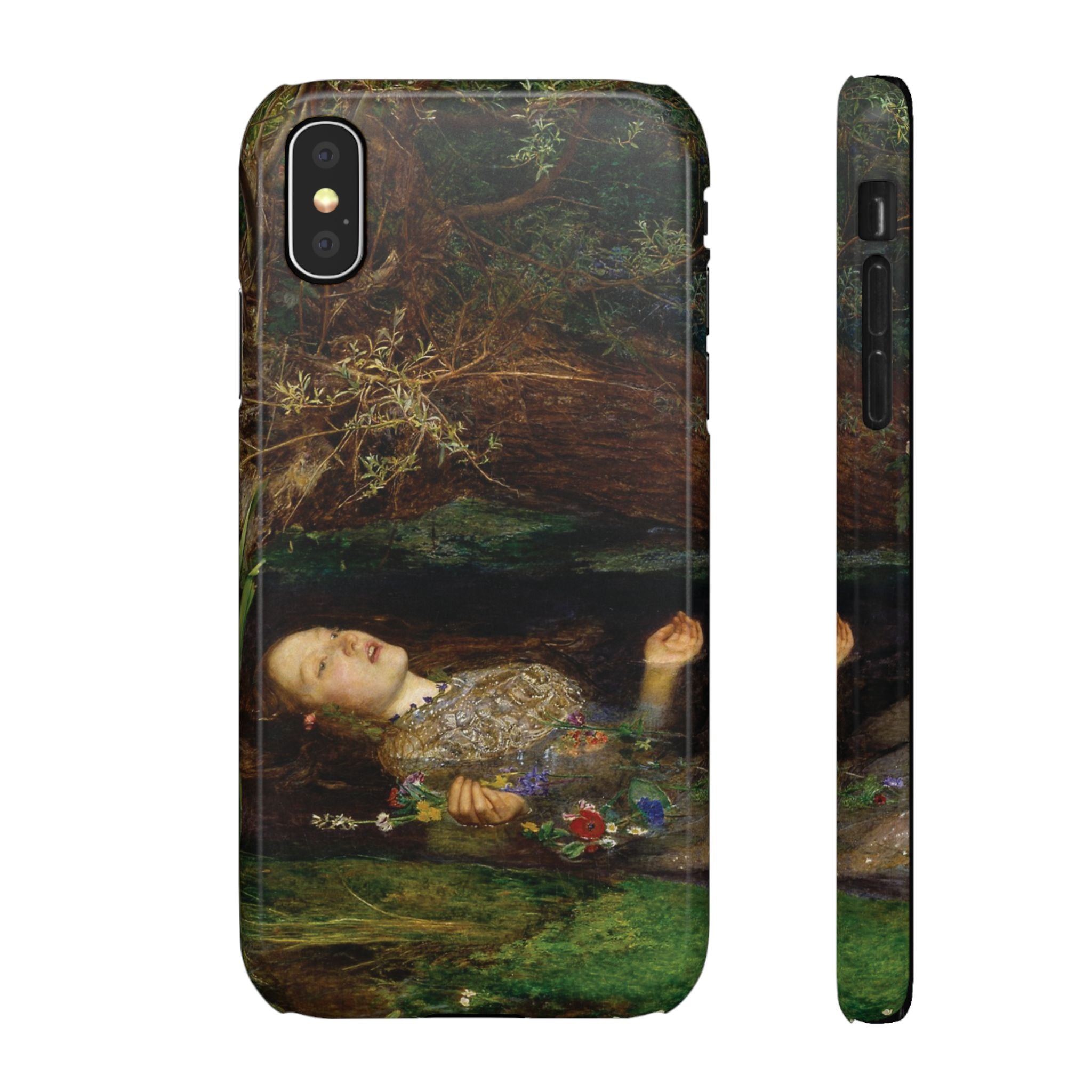 Ophelia by John Everett Millais - iPhone Slim Case