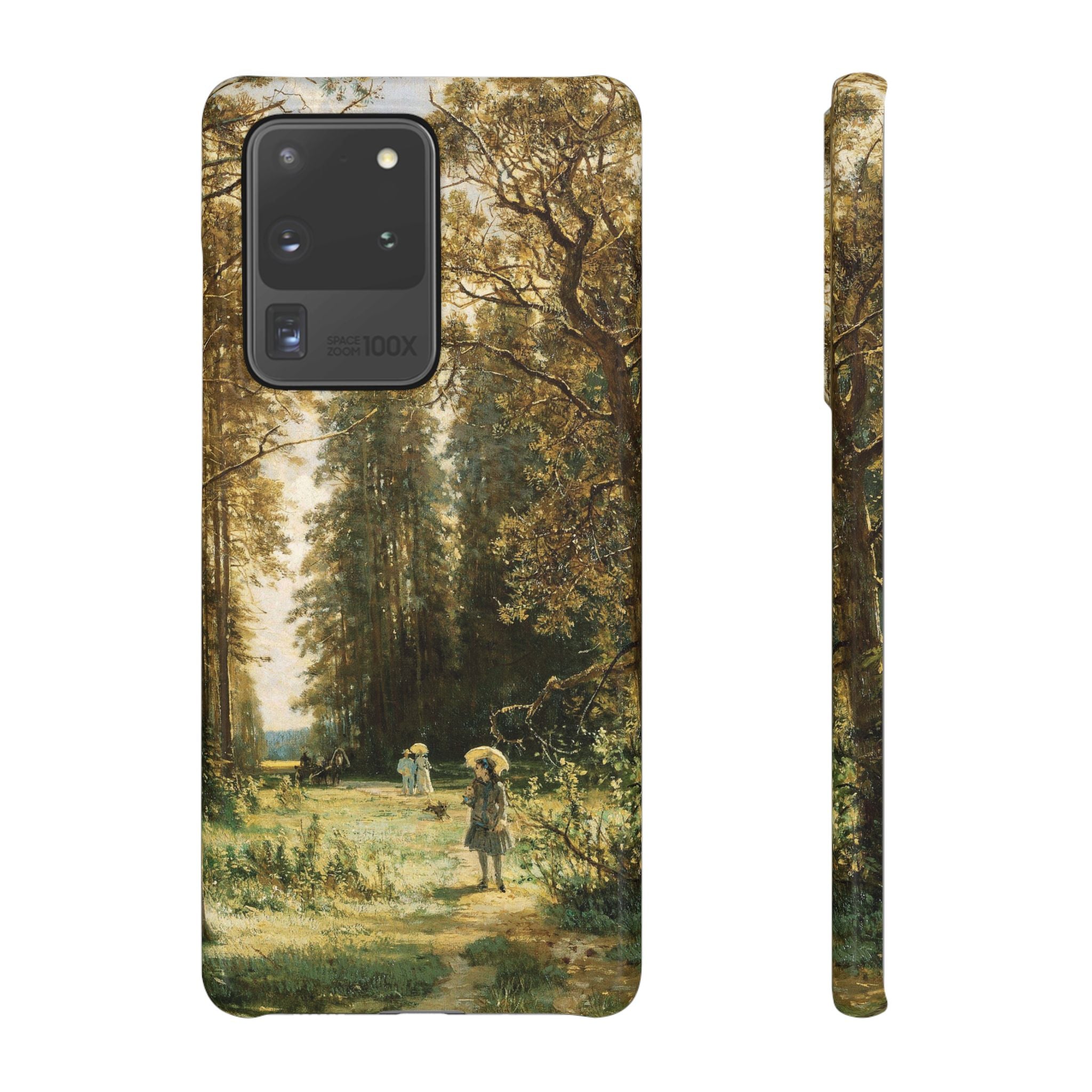 The Path in the Forest by Ivan Ivanovich Shishkin - Samsung Slim Case