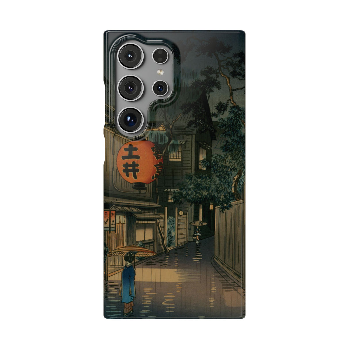Evening at Ushigome by Tsuchiya Koitsu - Samsung Slim Case