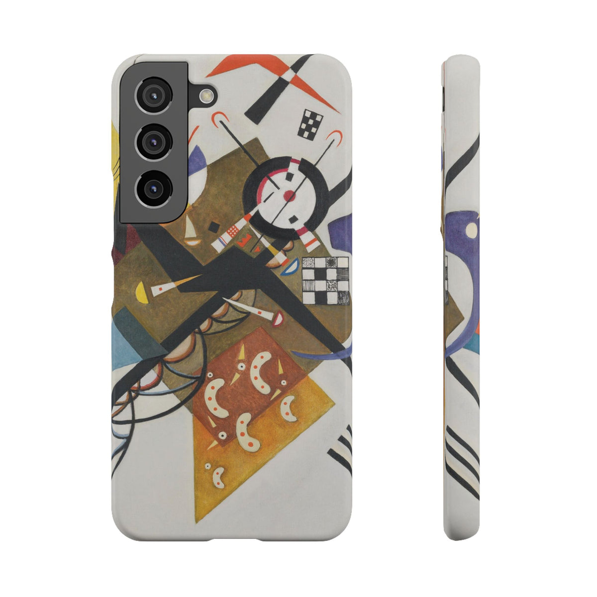 On White II by Vasily Kandinsky - Samsung Slim Case